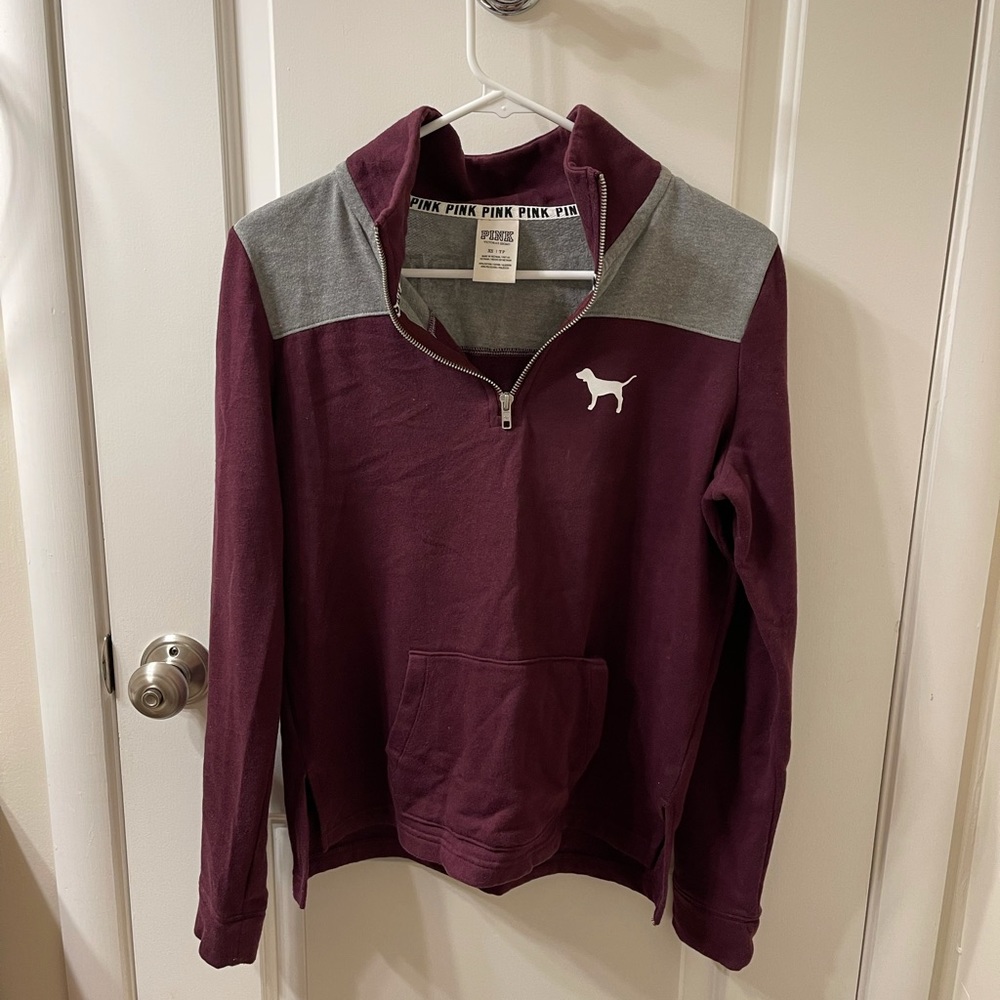 Victoria Secret Pink quarter zip